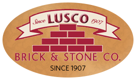 logo-residential brick-architectural brick-masonry construction-natural stone-outdoor fireplaces- Lusco Brick & Stone